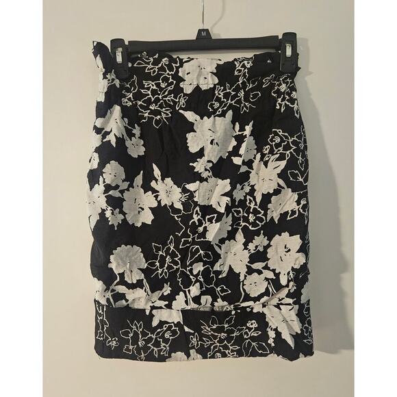 Women's Lapis Floral Dress Skirt Wrap In Size Medium - Picture 2 of 5